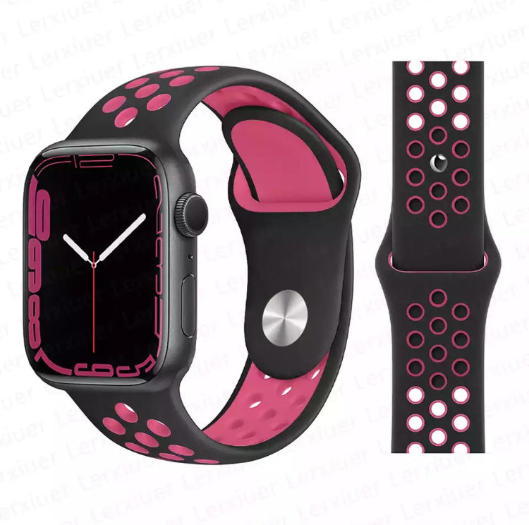 Signature Nike Apple Watch Silicone Sport Bands with Breathable Linings- for Selected Apple Watch 40mm Size - Super Savings Technologies Co.,LTD Signature Nike Apple Watch Silicone Sport Bands with Breathable Linings- for Selected Apple Watch 40mm Size - Super Savings Technologies Co.,LTD